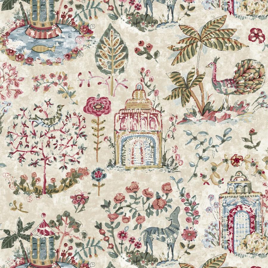 W4491-519 | Kravet Design, Pink Novelty - Kravet Design Wallpaper - W4491.519.0